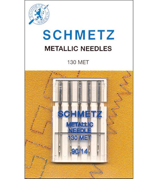 Metallic Schmetz Sewing Machine Needles Pack of 5 