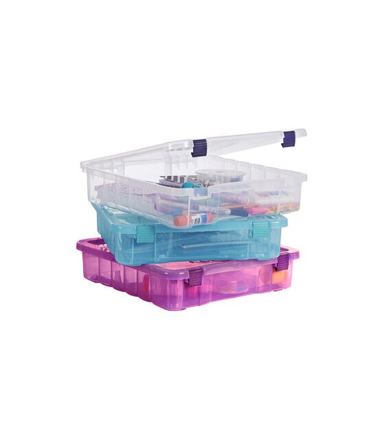 Stash 3-Piece Plastic Storage Bin Set