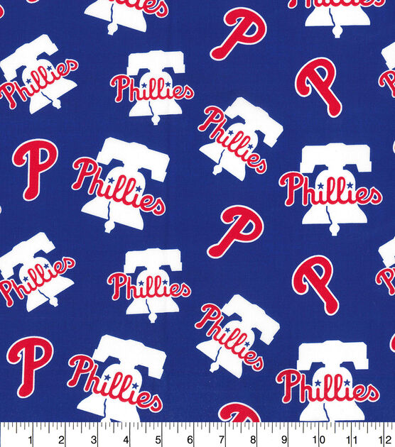 Fabric Traditions Cooperstown Philadelphia Phillies Cotton Fabric