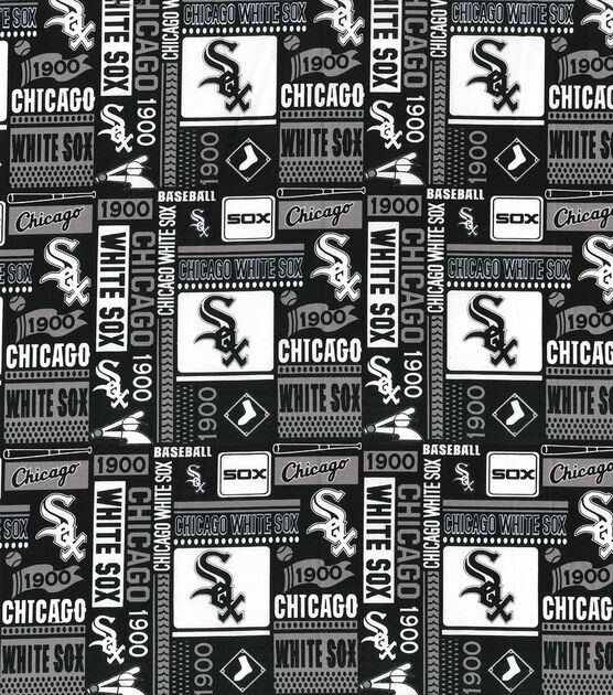 Chicago White Sox Baseball MLB Vibrant Retro Plastic License Plate Wall  Decor