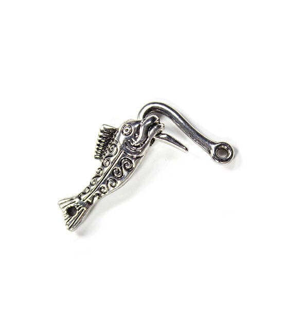 Sterling Silver Fishhook Jewelry Clasp