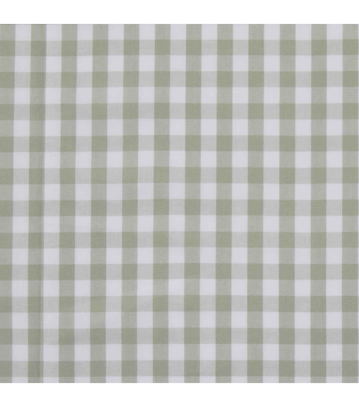 Sage Green Mini Gingham Shirting Fabric | JOANN