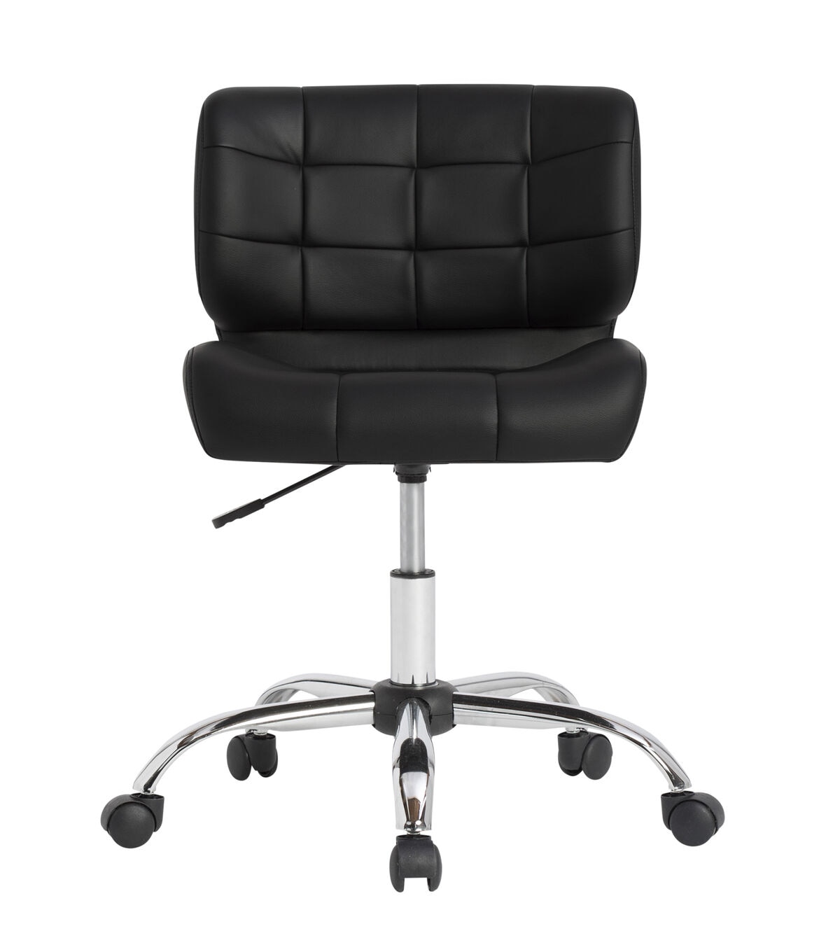 Studio Designs Crest Drafting Chair Black & Chrome