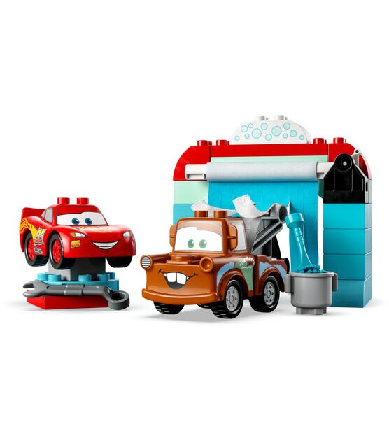 LEGO Disney Lightning McQueen & Mater's Car Wash Fun 10996 Set, , hi-res, image 2