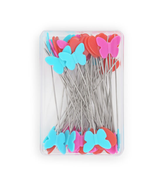 Glass Head Pins – Blossom Fabric Boutique