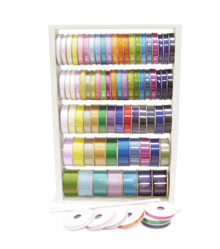 Creative Options Double-Sided 46-Compartment Thread Box - Clear