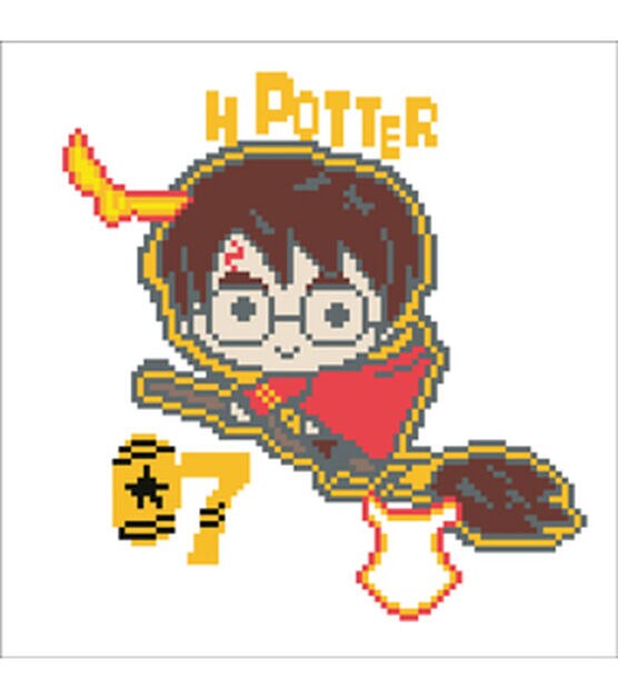 Harry Potter Stained Glass Diamond Art Painting Kit, From Diamond Dotz NEW,  Please See Item Description and Pictures for More Information -  Israel
