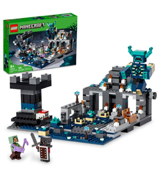 LEGO 584pc Minecraft The Deep Dark Battle 21246 Building Toy Set