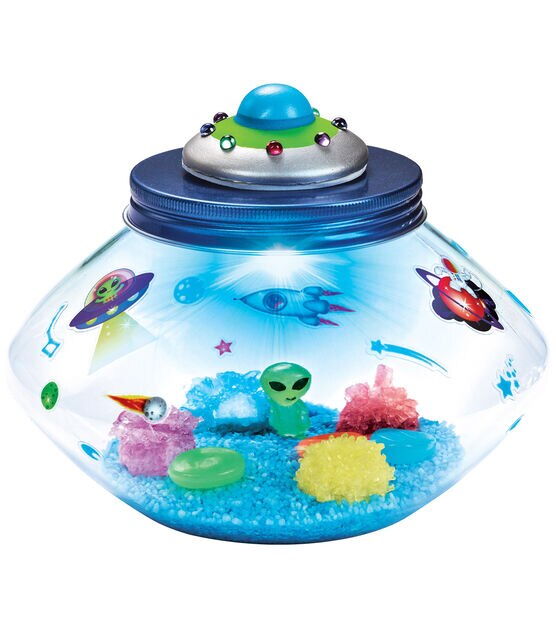 Creativity for Kids 6.5" x 5" Crystal Space Terrarium Kit, , hi-res, image 5