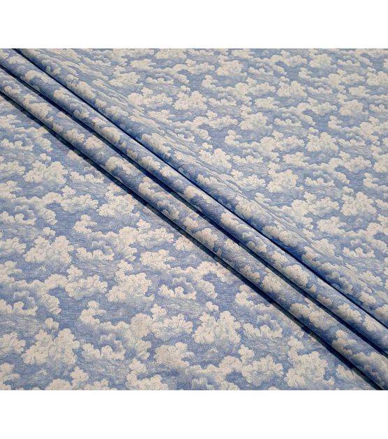 Blue Cloud Blender Cotton Fabric by Keepsake Calico, , hi-res, image 2