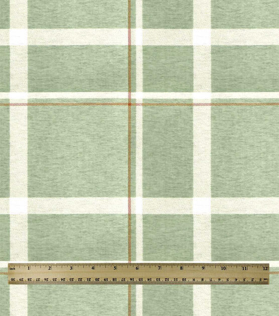 Teal Plaid Super Snuggle Flannel Fabric, , hi-res, image 3