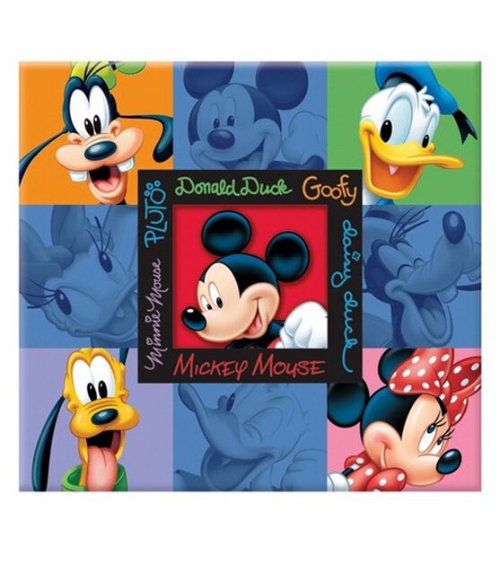 Disney Mickey 12''x12'' Embossed Postbound Album