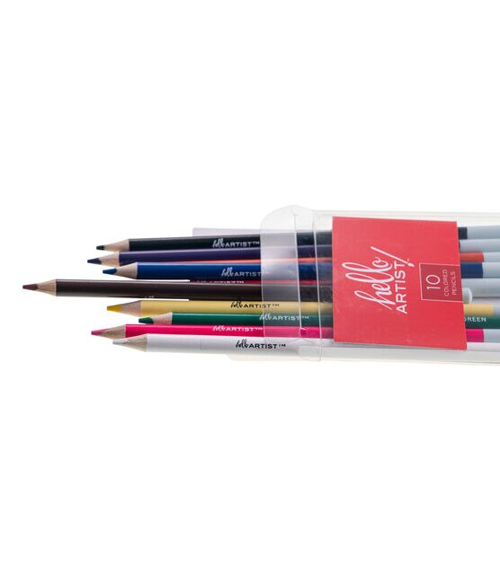 Hello, Artist! Colored Pencils 10pc, , hi-res, image 7