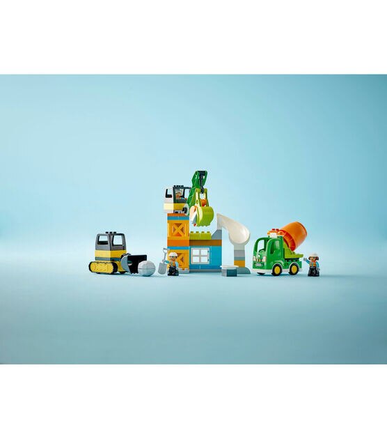 LEGO 61pc Duplo Town Construction Site 10990 Building Toy Set, , hi-res, image 2