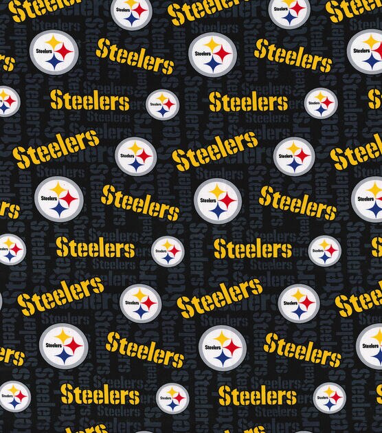 Fabric Traditions Pittsburgh Steelers NFL Knit Fabric