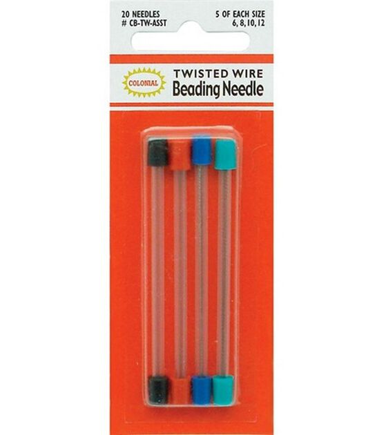 How to use Twisted Wire Beading Needles 