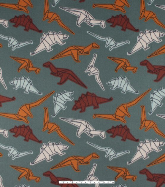 Fishing Icons Blizzard Fleece Fabric