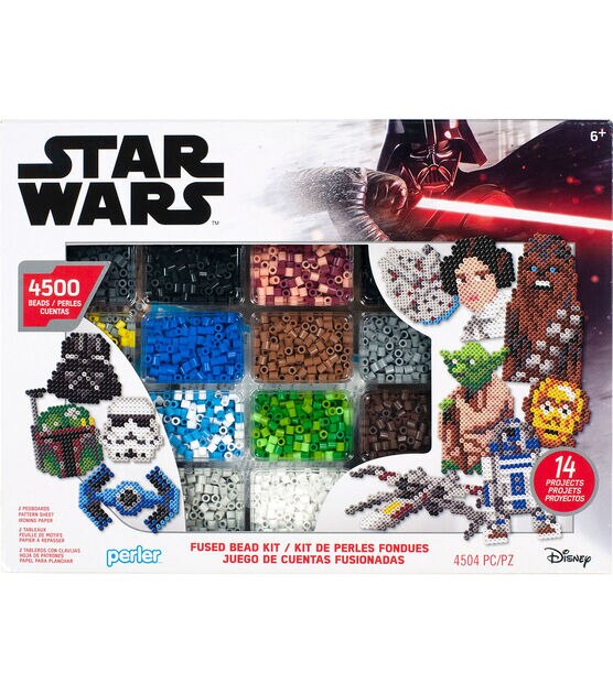 Perler 4504pc Star Wars Deluxe Fused Bead Box Kit