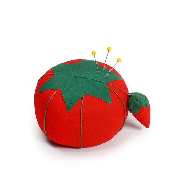 Allary Craft & Sew Tomato Pin Cushion with Needle Sharpener Item # 342 NEW