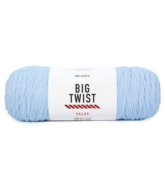 Value 380yd Worsted Acrylic Yarn by Big Twist, , hi-res, image 1