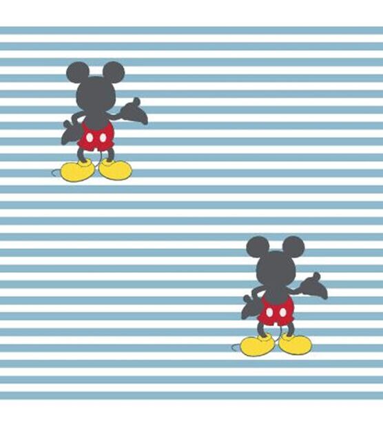 Disney Single-Sided Paper 12x12 Mickey Stripes