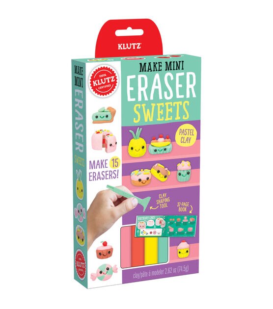 Klutz 2.5oz Make Mini Sweets Eraser Kit