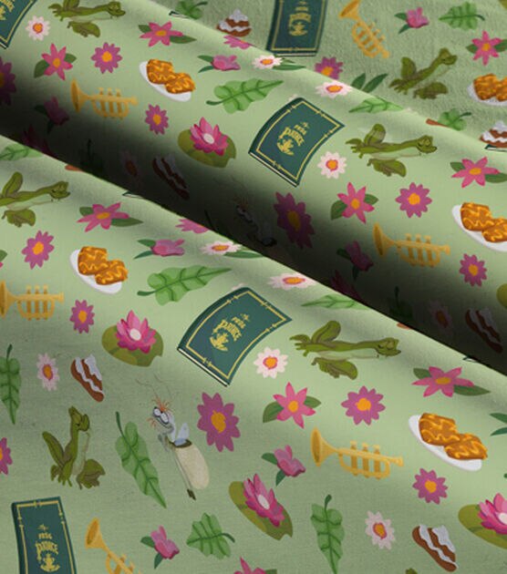 Princess & The Frog Friends Disney Cotton Fabric, , hi-res, image 3