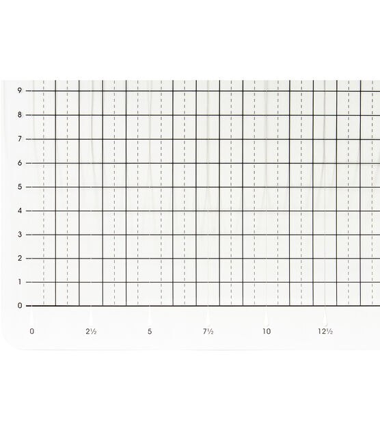 June Tailor Shape Cut 12''x12'' Slotted Ruler by June Tailor