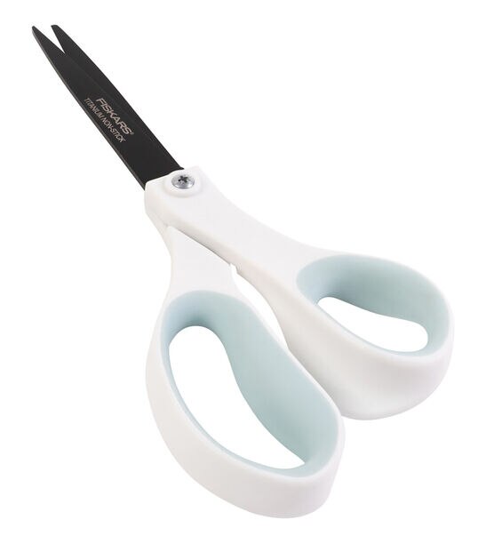 Fiskars Performance 8in & 5in Titanium Softgrip Non-Stick Scissors Set