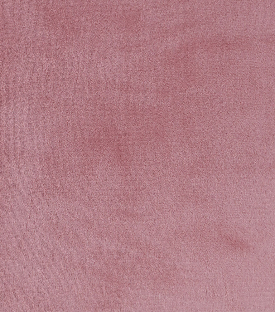 Sew Lush Fleece Fabric Solids, Brandied Apricot, swatch, image 5