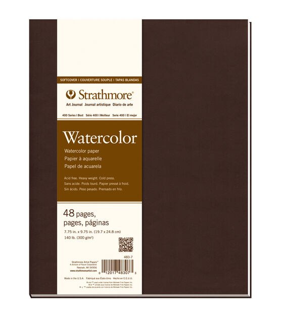 Strathmore Watercolor Cards and Envelopes - Silm, Box of 10