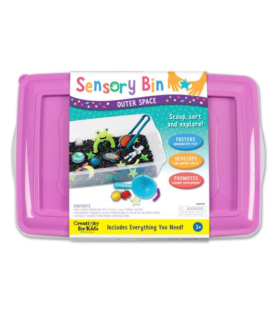 Creativity for Kids Outer Space Sensory Bin Play Set, , hi-res, image 3