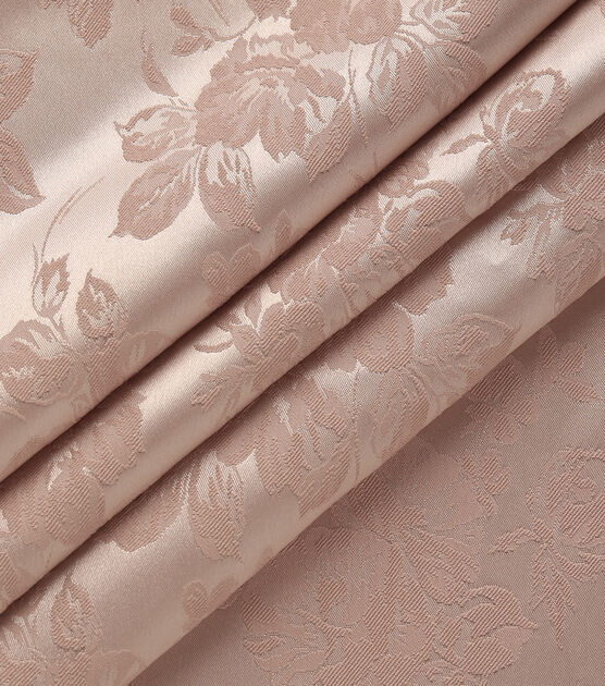 Rose Floral Jacquard Fabric, , hi-res, image 2