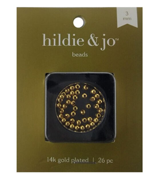 4mm Gold Plated Earring Posts 4ct by hildie & jo