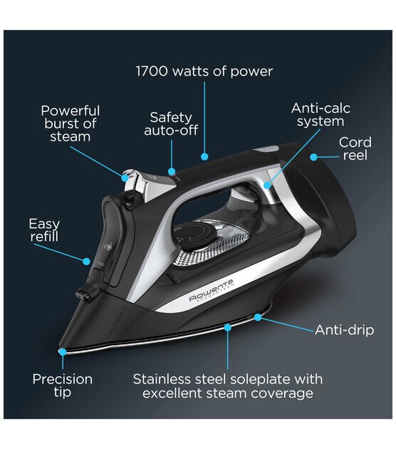 Rowenta DW2460 Accessteam Steam Iron, , hi-res, image 14