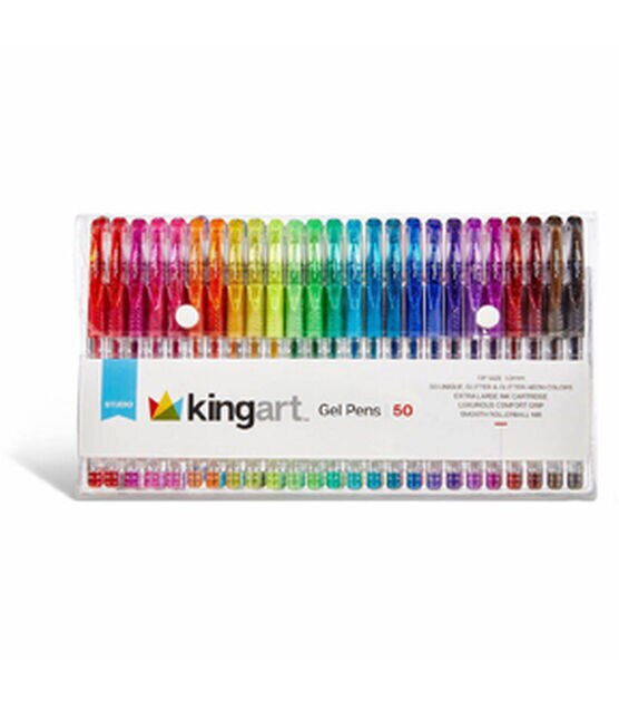 KINGART™ Glitter Markers, Set of 12 - The Good Toy Group