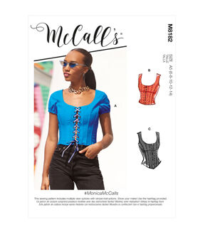 McCall's M8182 Misses Top Vest Size 6-8-10-12-14 | JOANN Italy