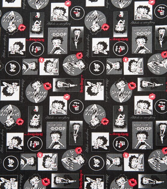 Betty Boop Classic Cotton Fabric, , hi-res, image 2