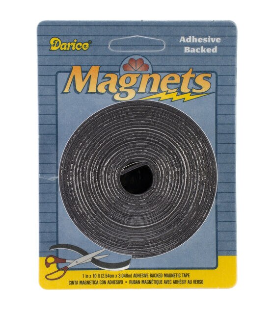 Adhesive Magnetic Tape 1"X120"