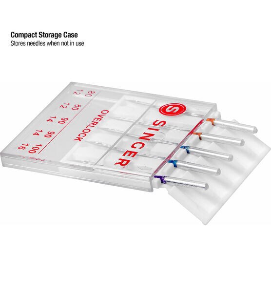 Serger Needles, Singer Type 2022 (5pk) : Sewing Parts Online