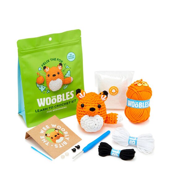 The Woobles 4.5 Howard the Yeti Crochet Kit