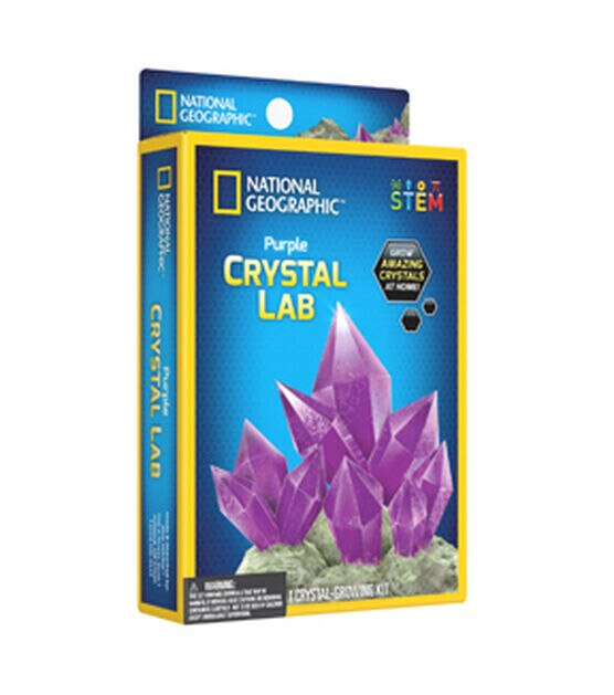 National Geographic 3ct Purple Crystal Lab Kit