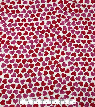 I ♥ STRENGTH (Pink Hearts) Fabric