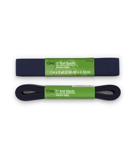 Dritz 3 Knit Elastic, Black, 2 yd