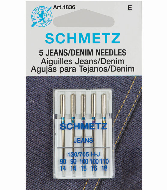 SCHMETZ Jean Needle 90/14 - Pkg of 5 – Main Fabric