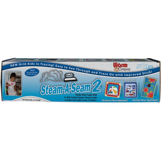 Warm Company Steam-A-Seam 2 Double Stick Fusible Web-1/4 X 40