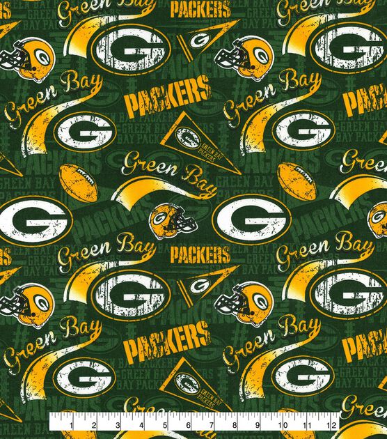 Fabric Traditions Green Bay Packers NFL Fleece Fabric