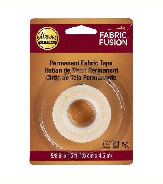 Aleenes Fabric Fusion Permanent 5/8 Fabric Tape 15 