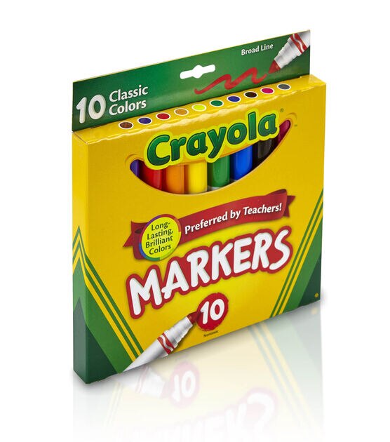  Crayola Glitter Markers 6ct : Everything Else
