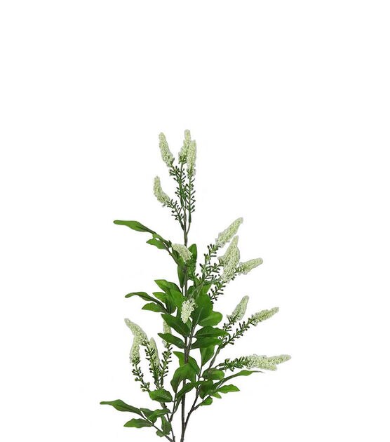 35" Spring White Lavender Stem by Bloom Room, , hi-res, image 2